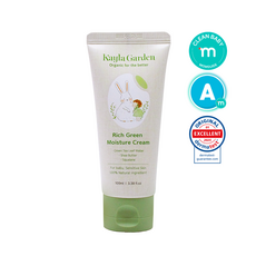 케일라가든 리치 그린 모이스처 크림 (건조 고보습 진정 수분장벽 유기농 아기크림), 1개, 100ml
