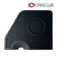 카페클럽 실리콘 템핑매트 탬핑매트, 1개, 블랙