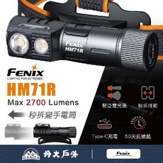 Fenix HM71R 高性能多用途工業頭燈, 1個