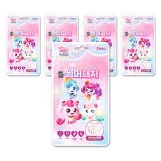 캐치티니핑 썸머패치 24p 유아 어린이 여름 캠핑 활동시 벌레 해충 차단 퇴치 스티커 방향제, 5개, 8g