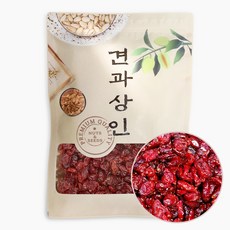 [견과상인] 미국산 건크랜베리 1kg 마리아니 레드, 1개