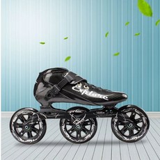 성인용 인라인 스케이트 롤러브레이드 고급 선수용 블랙 (35 사이즈), 1개, A. 블랙