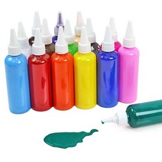 (재미스쿨) 우드락 물감 100ml 1개 (옵션) 공예 벽화 스치로폼 물감, 하늘