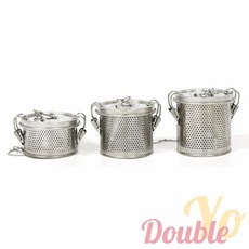 더블요 스텐 미니 멸치통 02호 멸치육수통 육수파우치 다시통