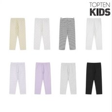 [백화점 정품] 탑텐 키즈 여아) 에센셜 코튼스판 7부 레깅스 MKE5PT2903-IN