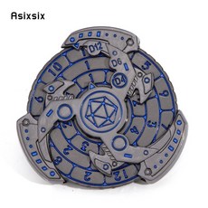 쿠쿠스토어 다중 플레이어 회전 게임을 위한 주사위가 포함된 실버 블루 기계식 스타일 장난감 점수 시스템