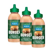 히든벨리 오리지널 랜치 버거 시크릿 소스 Hidden Valley Original Ranch Secret Sauce, 3개, 355ml