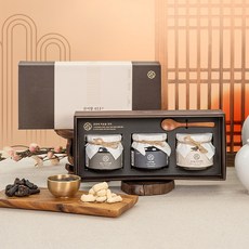 궁중비법 서가 도라지정과 도라지청 한상 양가 부모님 상견례 첫인사 명절 설 선물 세트, 1개