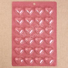 달곰베이킹 플라스틱몰드 하트24구, 1개