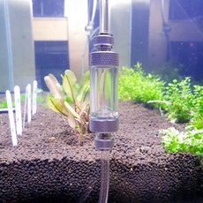 양방향 CO2 버블카운터 [기본 역류방지 기능] (고정큐방 2개 포함) 이탄 확산량 확인