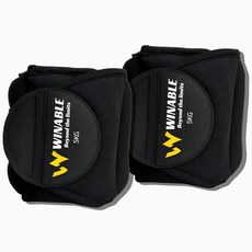 윈어블 모래주머니 손목 발목 중량밴드 헬스 크로스핏 1kg 2kg 3kg 4kg 6kg 10kg, 블랙