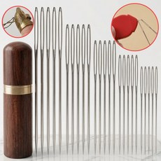 유미닉 대왕구멍 큰귀바늘 뾰족한 구멍큰바늘, 25개