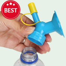 룬앤솔 페트병 물조리개 물뿌리개, 옐로우블루, 5개