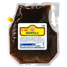 오뚜기 데리야끼소스 스파우트팩, 1kg, 1개