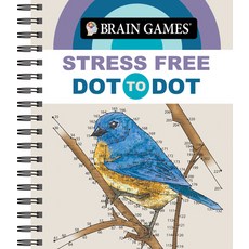 (영문도서) Brain Games - Stress Free: Dot-To-Dot Spiral, Publications International,..., English, 9781639386345
