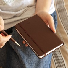 2026 온어데이 다이어리 위클리 양장 다이어리 날짜형 일기장 26년 업무용 회사 미니 다이어리, 미니_모카브라운