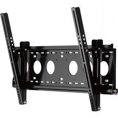 ErgoGrade 32-85吋 多功能 EGF6540 固定式 仰俯調整 液晶電視壁掛架, 黑色