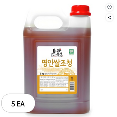 강봉석 명인쌀조청, 5kg, 5개