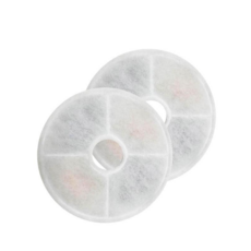 CATIT 嘿卡堤 花舞噴泉飲水器 圓形濾棉, 圓形濾棉 2入/盒, 1個