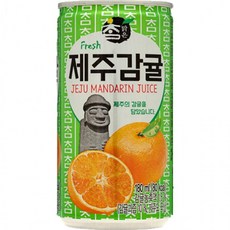 참맑은 제주감귤 (업소용) 가성비 미니캔, 30개, 175ml