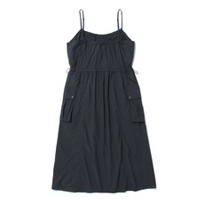 상품명 우먼스 허리스트링앞트임롱원피스 차콜 ITZ2OL51ACC