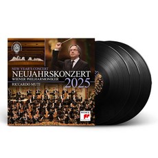 台灣出貨 原版 2025年維也納新年音樂會 穆蒂 LP黑膠唱片New Years Concert 收藏碟片 樂音欣賞 金