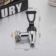 프리미엄 온수통 꼭지 출수구 육수통 대형 디스펜서 보온통 3포인트 4포인트, 1. 양동이 수도꼭지 분리