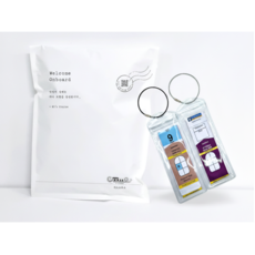 [Ki's Cruise] 로얄캐리비안 크루즈 수화물 태그 홀더 투명 2026-2027년