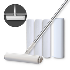 도화랑 3단 롱핸들 24cm 돌돌이 + 리필3개, 1개