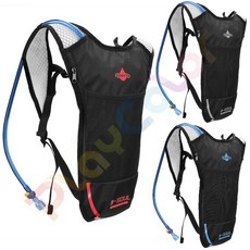 【B-SOUL 運動背包 2L】馬拉松 慢跑 環島 水袋 釣魚 爬山 越野 樂炫 自行車【YA184】, 1個, (背包+水袋)紅色