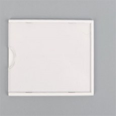 퀘볼로 부착식 투명 메모판 네임택, 소