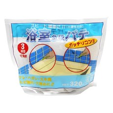 KATEIKAGAKU 가정화학 욕실 급경화 퍼티 화이트 320g