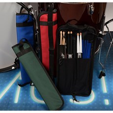 鼓棒袋 鼓棒包 加厚防水 4雙 16雙 大小鼓棒包 輕便 鼓手必備 爵士鼓 Drum 鼓棒收納 方便攜帶 保護鼓棒, 1個, 黑色