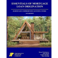 (英文圖書)Essentials of Mortgage Loan Origination: 20-Hour SAFE Comprehensive Licensing Co... 平裝版, Performance Programs Compan..., 英文