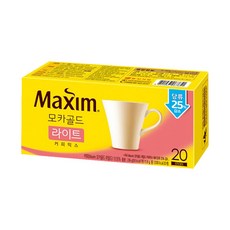 동서 맥심 모카골드 라이트 20T, 1개