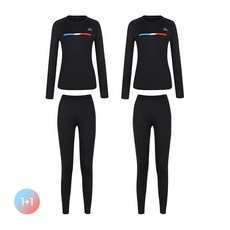 [1+1] 카파 여성 경량기모 스포츠 이너 상하의 내복