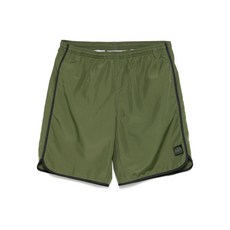 선덱 밴딩 웨이스트 스윔 쇼츠, 그린계열