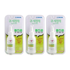 포켄스 포비스 귀 세정제, 100ml, 3개