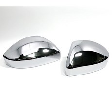 圓夢工廠 Range Rover Evoque 2014 2018 改裝 鍍鉻銀 後視鏡蓋 後照鏡蓋 照後鏡蓋 飾貼, 1個