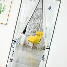 [사마누] 문모기장 자석모기장 현관모기장 모기장 90x210cm