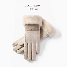 GOLOVEJOY 羊毛觸控保暖手套
