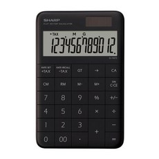 SHARP 일반용계산기 12단 EL-VM72, 블랙, 1개
