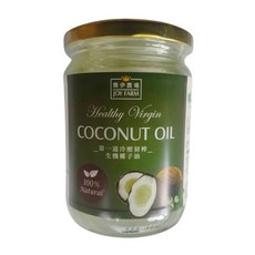 喬伊農場 JOY FARM 冷壓初榨椰子油 500ml 斯里蘭卡產地 富含中鏈脂肪酸與月桂酸, 2個