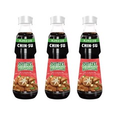 (배송) 친수 표고 버섯 간장 330ml x 3개