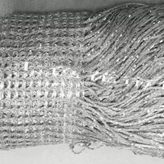 비즈발 문발 커튼 구슬 가리개 구슬발 장식 파티션 가림막 현관, 1개, E. 3 미터 너비 .8 미터 높이의 은색 회색