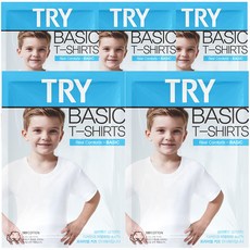 TRY 純棉男童短袖跑步5件