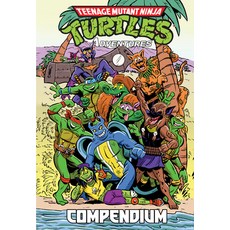 (英文圖書)Teenage Mutant Ninja Turtles Adventures Compendium Vol. 2 精裝版, IDW Publishing, 英文