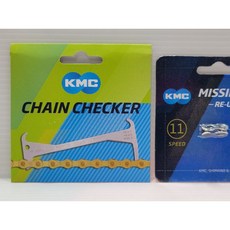 KMC 鏈條測量器(卡規)一支 KMC 11速快扣一組, 1個