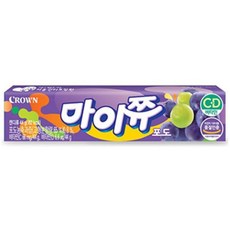 크라운 마이쮸 포도, 44g, 6개