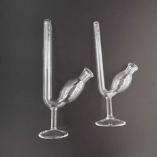 유리 발효 튜브 10ml/20ml/25ml 투명한 눈금과 정확한 버드 컵 화학을 갖춘 시트, 02 20ML, 01 China Mainland